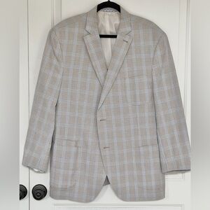 JKT New York Classic Men's Plaid Blazer
